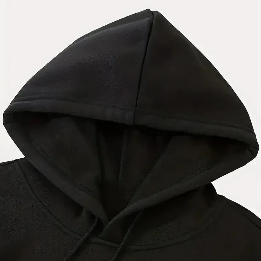 New Retro Style Let's Talk To Ghosts Print, Hoodie Unisex,Graphic Hoodie-M-Black - Picture 3 of 6